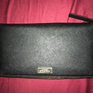 Kate Spade black large continental wallet